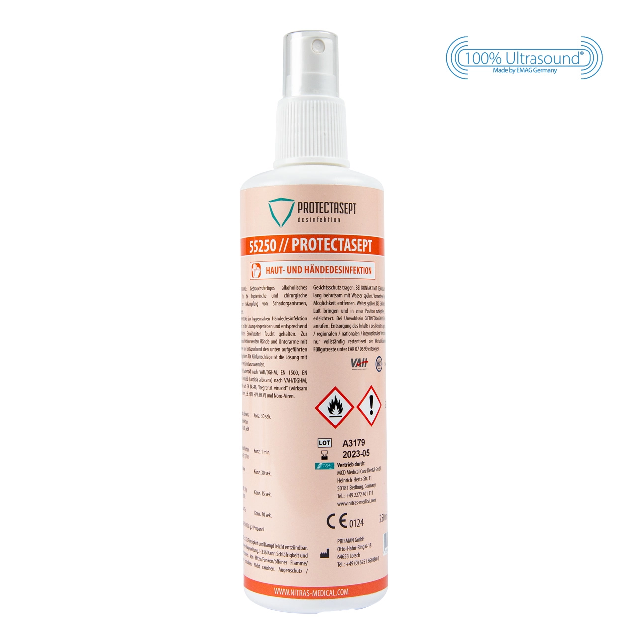 Nitras Hand Disinfection - 250ml